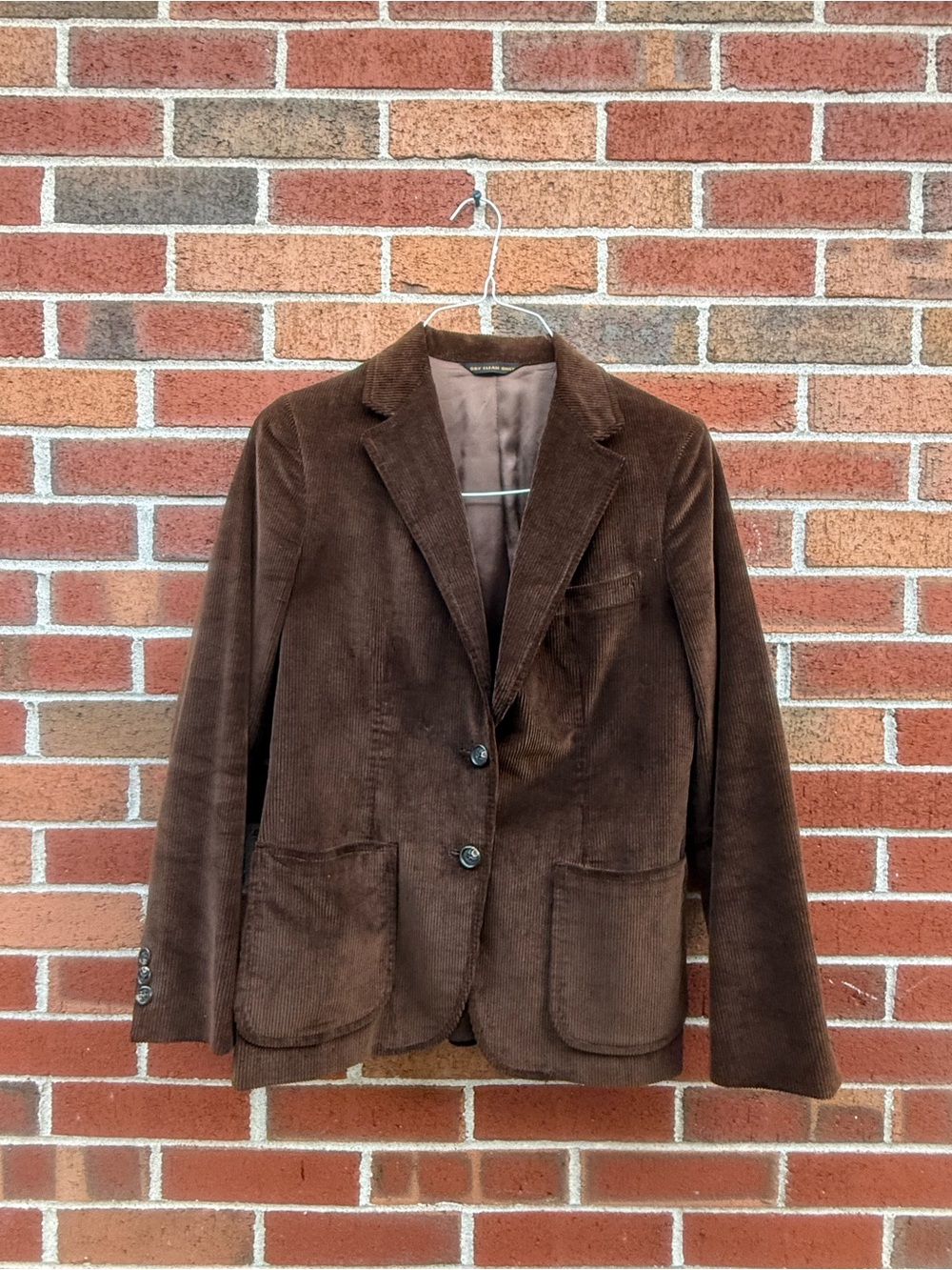 Vintage John Weitz Brown Corduroy Blazer Jacket Women’s